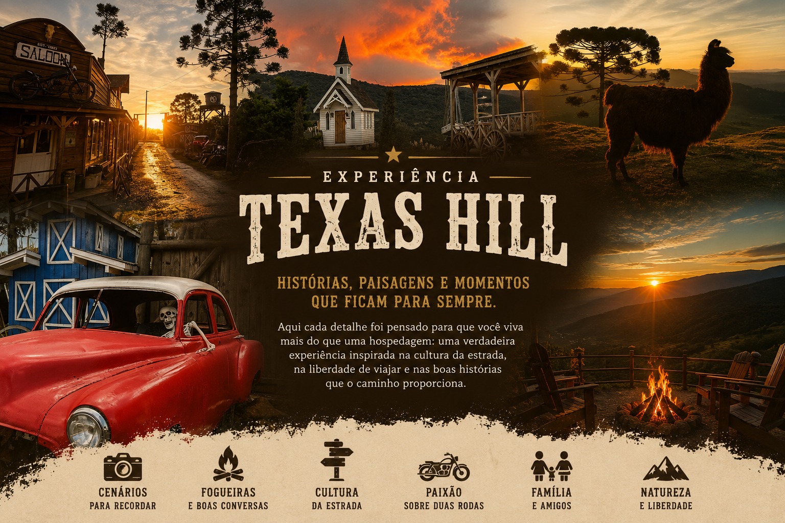 A experiência Texas Hill